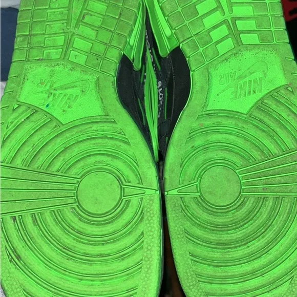 Off white dunk size 10 no zip tie